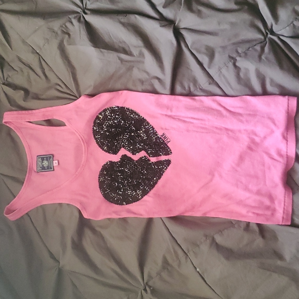 Pink Victoria secret tanktop